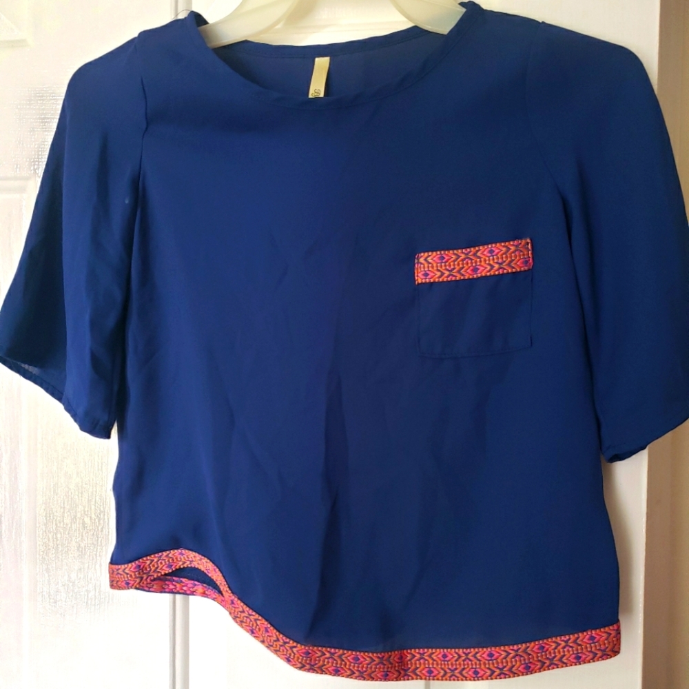 Blue blouse